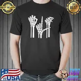 SLP Skeleton Hand Halloween T-Shirt Unisex