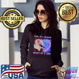 Soul of a dragon heart of a lion s Hoodie