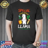 Special Education Llama Back To School SPED Teacher T-Shirt
