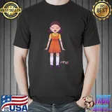 Squid Game Doll Logo T-Shirt Unisex
