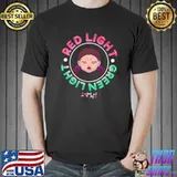 Squid Game Doll Red Light Green Light Logo T-shirt