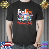 Stitch Fedex Christmas Spirit Shirt Unisex