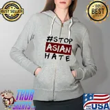 #Stop Asian Hate s Full Zip Hooded