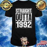 Straight Outta 1992 29th Bithday GIft 29 Years Old Birthday T-Shirt