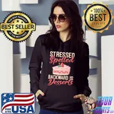 Stressed spelled backward is Desserts Snack Baking Cake T-s Hoodie