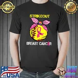 Strike Out Breast Cancer Awareness Softball Fighters T-Shirt Unisex