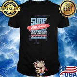 Surf Long Island Front Walk Ocean Drive New York City Big Wave Breaking Shirt