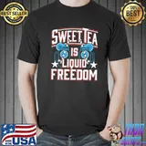 Sweet tea is liquid freedom lemon water shirt