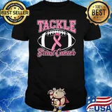 Tackle Breast Cancer for a Tackle Cancer Fighting T-Shirt