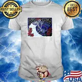Tangent Gallery Painting by Martina Sanroman Classic T-Shirt