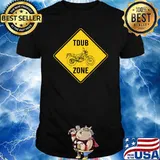 TDUB ZONE Highway Sign ADV Dual Sport Motorcycling Inspired T-Shirt