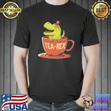 Tea Rex Dinosaur Vintage Shirt
