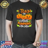 Teacher Halloween Cutest Pumpkins T-Shirt_by HnJnPnH_ Unisex
