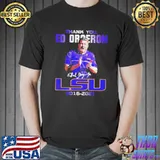Thank you ed orgeron lsu tiger 2016 2021 signatures s Unisex