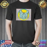 That Grey Gray Cat Face no. 13b Feline Art Pop T-Shirt
