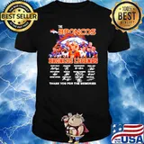The Broncos Legends THank You For The Memories shirt