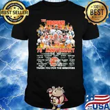 The Browns 75th Anniversary 1946-2021 Thank You For The Memories Shirt
