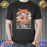 The browns thank you for the memories signatures shirt