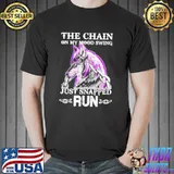The chain on my mood swing just snapped run cool wolf shirt