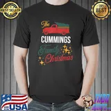 The Cummings Family Christmas Matching Pajamas Group Gift T-Shirt Unisex