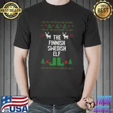 The Finnish Swedish Elf Ugly Christmas Style Winter Holiday T-shirt