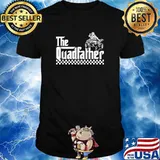 The Quadfather Funny ATV Four Wheeler Quad Biker T-shirt