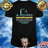 The Saxony Hotel Pool Cabana CLub Miami Beach Florida Shirt