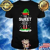 The Sweet Elf Christmas Family Matching Costume PJs Cute T-Shirt
