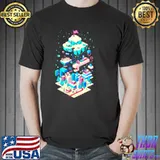 The yetee merch celeste long climb ahead pixel shirt