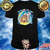 This beautiful bella notte on the moon shirt