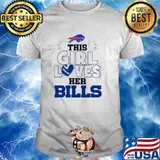 This girl love her buffalo bills shirt