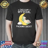 This is my official Unicorn Pyjamas T-Shirt Unisex