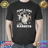 Three Cute Rabbit Chubby Face Kawaii Animal Love T- Unisex