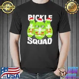 Three Pickles Santa Squad Merry Christmas Shirt Unisex