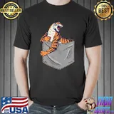 Tiger In A Pocket Predator Wildlife T-Shirt Unisex