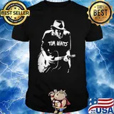 Tom waits play guitar shirt