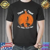 Trick Or Treat Joe Biden Pumpkin Costume 2021 Happy Halloween Shirt Unisex