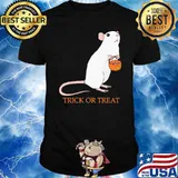 Trick Or Treat Mouse Pumpkin Halloween Shirt