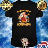 Trick Or Treat Squad Snoopy And Charlie Brown Friends Hallween Shirt