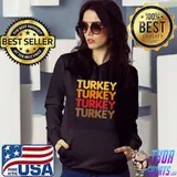 Turkey Turkey Thanksgiving Dinner Vintage T-Shirt
