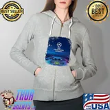 UEFA Champions League Shirt Full Zip Hooded