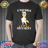 Unicorn Security Funny Unicorn Security T-Shirt