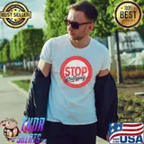 Unity Day Orange Everyday Kindness Kids Stop sign & Be Kind T-Shirt Unisex