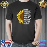Unity Day Orange Kids 2021 Anti Bullying Sunflower T-Shirt Unisex