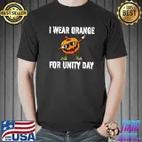 Unity Day Shirt Orange Kids Unity Day Pumpkin Toddler Boys T-Shirt