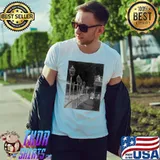 Van Gogh Terrace and Observation Deck Remix Famous Art T-Shirt