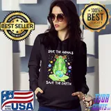 Vegan Planet Save Animals Save Earth Shirt