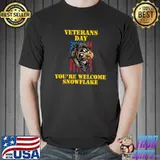 Veterans day lest not forget you're welcome,snowflake t shirt Essential T-Shirt Unisex