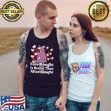 Viking Warrior With Cherry Blossom Flowers T-Shirt Tank Top