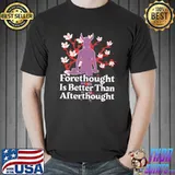 Viking Warrior With Cherry Blossom Flowers T-Shirt